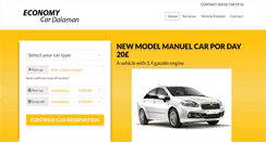 Desktop Screenshot of economycardalaman.com